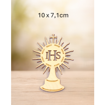 Monstrancja 10cm, sklejka 3mm